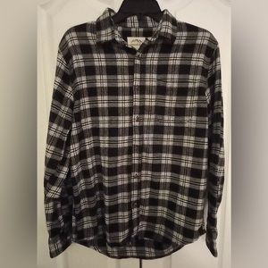 Natural Blue Men’s Size M plaid shirt